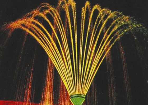 نوافير نحاسية كرومبلات Phoenix Tale Dancing Fountain Fountain Water Spray High 4m