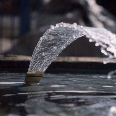 1 &quot;نحاس بالكامل قابل للتعديل اتجاه مروحة نافورة المياه فوهة جت المياه بركة الرش
