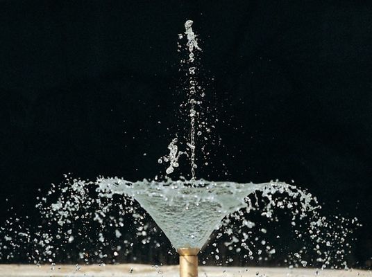 1 "نحاس كامل زهرة زهر نافورة المياه فوهة بركة المياه النفاثة الرش