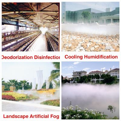 CE ISO 80Cc / Min 0.2mm فوهة نحاس المياه الضباب