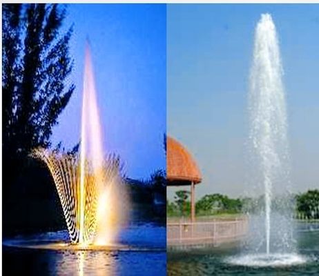 نافورة مياه موسيقية عائمة 90 مم عالية