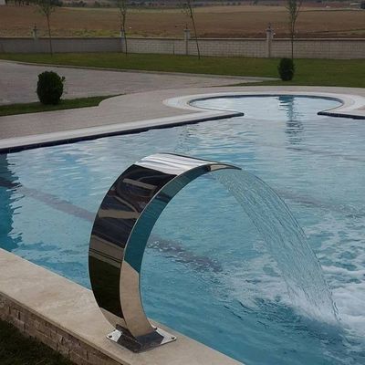300mm الفولاذ المقاوم للصدأ شلال جيت