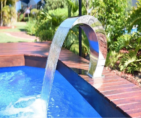300mm الفولاذ المقاوم للصدأ شلال جيت