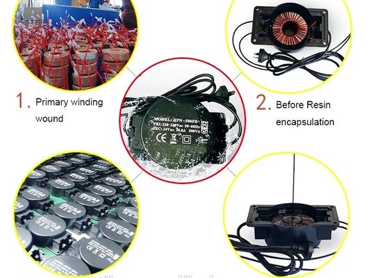 محول ماء حمام السباحة IP68 500VA بلاستيك