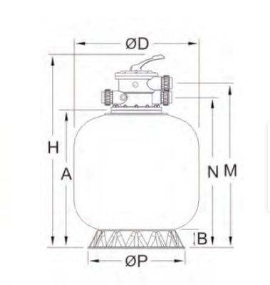50mm مرشح جبل رمل أعلى