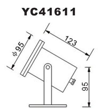 IP68 24V 50W أضواء LED تحت الماء للماء