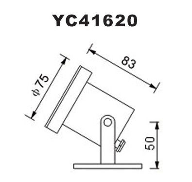 1.5W أضواء LED تحت الماء للماء