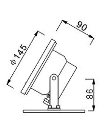 الفولاذ المقاوم للصدأ IP68 100W للماء أضواء LED تحت الماء