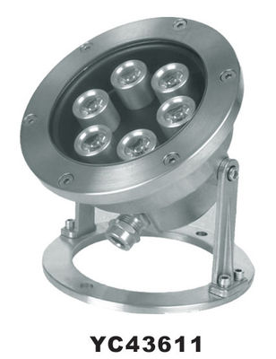 الفولاذ المقاوم للصدأ IP68 100W للماء أضواء LED تحت الماء