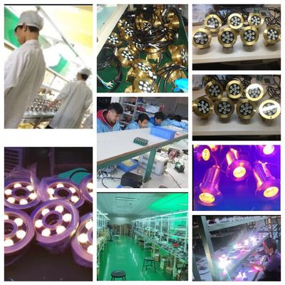 9W أدى أضواء بركة تحت الماء