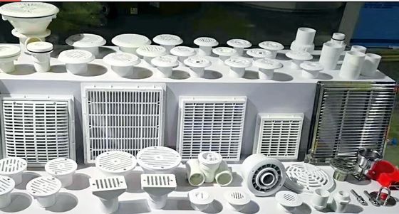 300x300mm SS304 استنزاف أرضية حمام السباحة