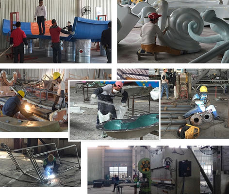 أطفال الحديقة المائية معدات 8000x8000mm شريحة المياه الألياف الزجاجية