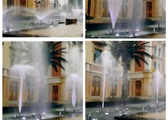2 بوصة اكسسوارات نافورة بركة 10 م متغيرة زهرة جيت فوهة