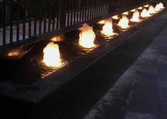 80 لتر / م 1 بوصة نافورة نفاثة راقصة مع مصباح