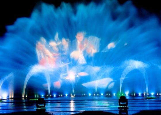 3 "الفولاذ المقاوم للصدأ الرقمية فيلم عرض المياه الستار فوهة