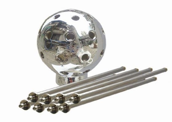 25m3 / h 2 "Crystal Ball DN50 فوهات النافورة الراقصة