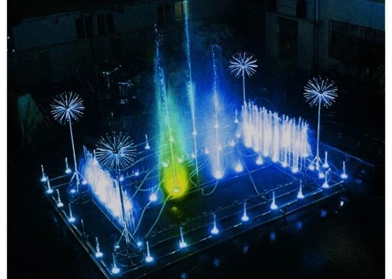 DN65 فوهات نافورة راقصة من الكريستال DN80 مقاس 2.5 بوصة