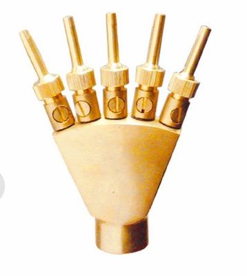 DN25 Brass Phoenix Tale 1 "فوهات نافورة رقص مكافئ