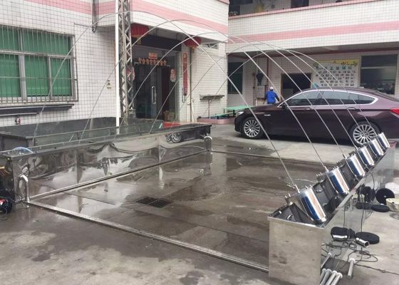 نافورة مياه Laminar Water متغيرة اللون بطول 1.5 متر