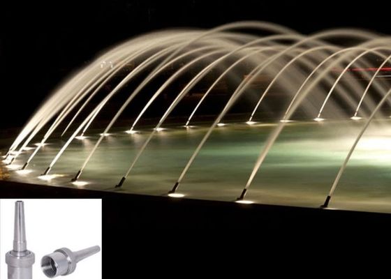 6m3 / h 1.5 "الفولاذ المقاوم للصدأ فوهة نافورة المياه النفاثة