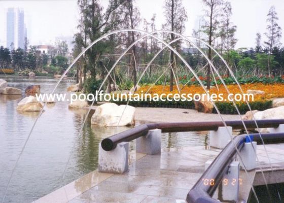 6000 L / H 20mm Laminar Fountain Nozzle مع 9W LED RGB مصباح