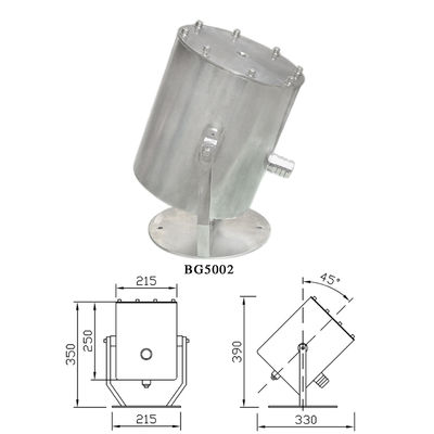 نافورة حوض السباحة 8000L / H SS304 18mm Laminar Flow Jet