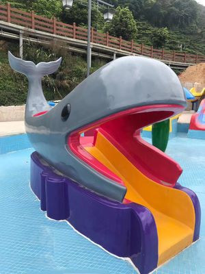 TUV Children Playground Ship Water Slide لمنتجع الفناء الخلفي