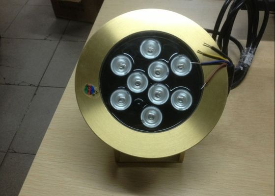 24V 9W بقيادة حمام السباحة ضوء مقاوم للماء 120 درجة زاوية الشعاع