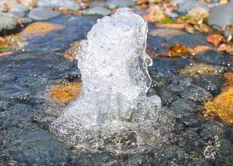 SS 80 L / M 1 بوصة نافورة راقصة رغوية مع مصباح