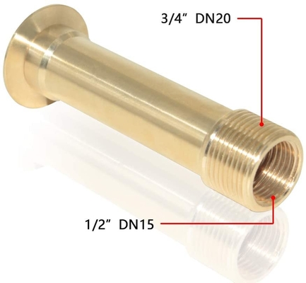 22gpm DN25 النحاس عرض بيل نافورة المياه فوهة جيت