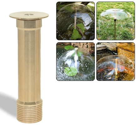 1.5psi DN25 Water Bell Fountain Nozzle Jet 22gpm تدفق المياه