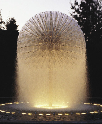AAA 2 "Crystal Ball Dancing Fountain Fountain Jet Spray Dia. 2.0m