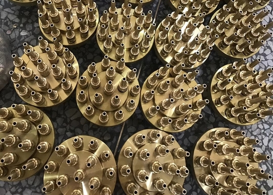 فوهة نافورة نحاسية 3 طبقات بضغط 120Kpa