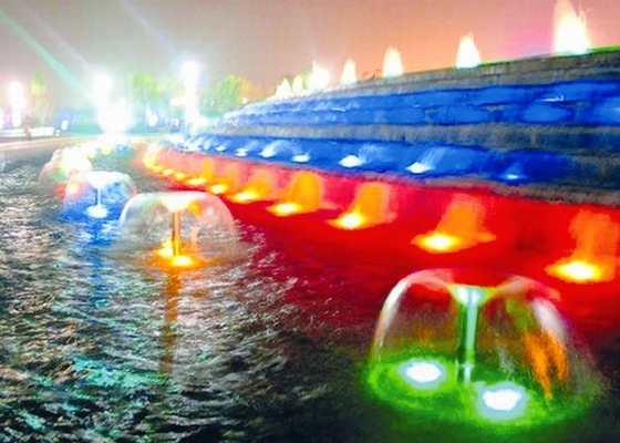 22gpm نافورة النافورة الراقصة DN25 Water Mushroom Fountain Jet