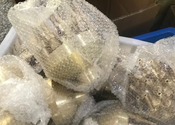 DN25 ملحقات نافورة حوض السباحة 1 `` نافورة موسيقى من النحاس قابلة للتعديل بثلاث طبقات من زهرة الزهور
